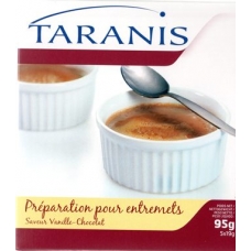 Dessert vanille chocolade TARANIS 5 porties